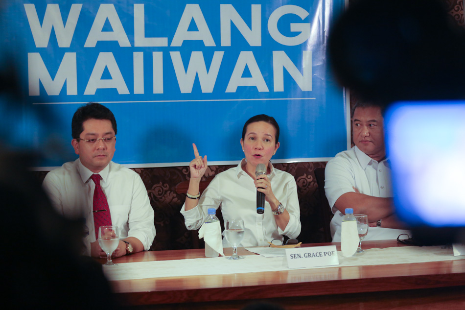 Grace Poe remains in the race