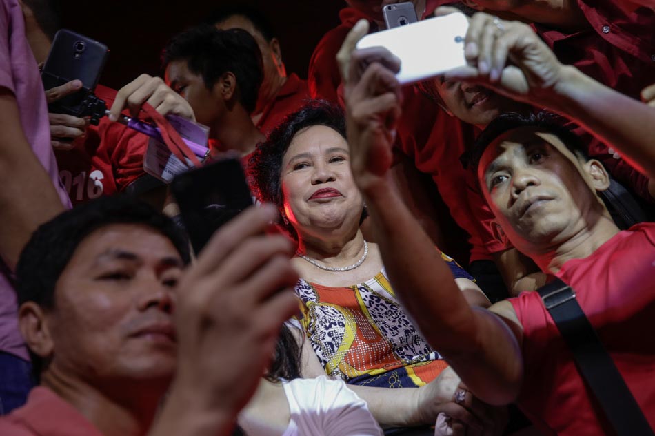 Miriam courts youth vote