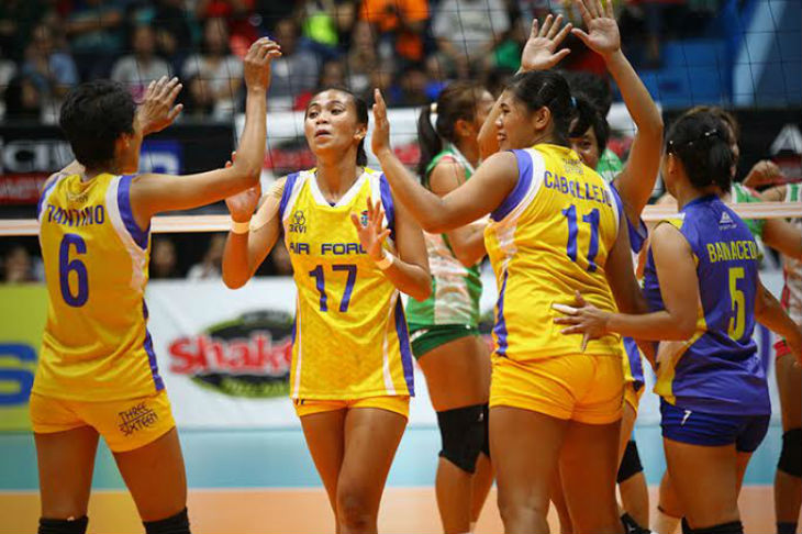 Air Force Pocari Begin V League Title Clash Abs Cbn News