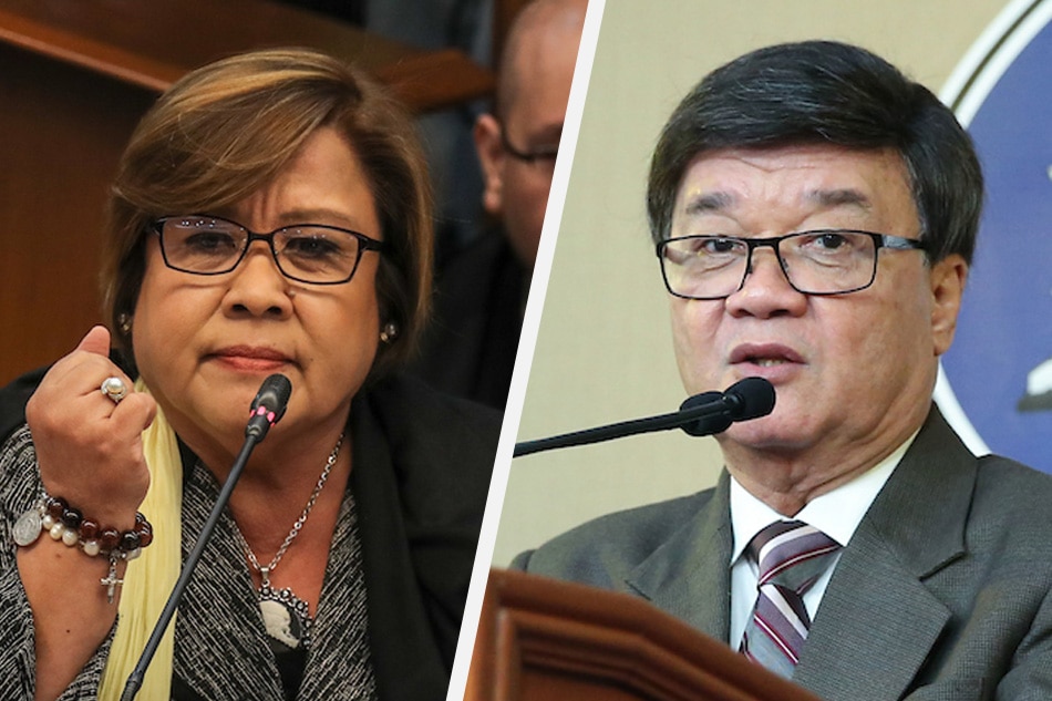De Lima clears Madrigal, Alonte on alleged P100-M bribe try - ABS-CBN News