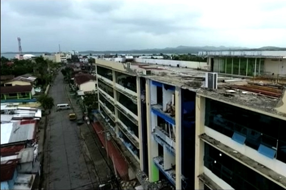 WATCH Drone Captures Aftermath Of Surigao Quake ABS CBN News