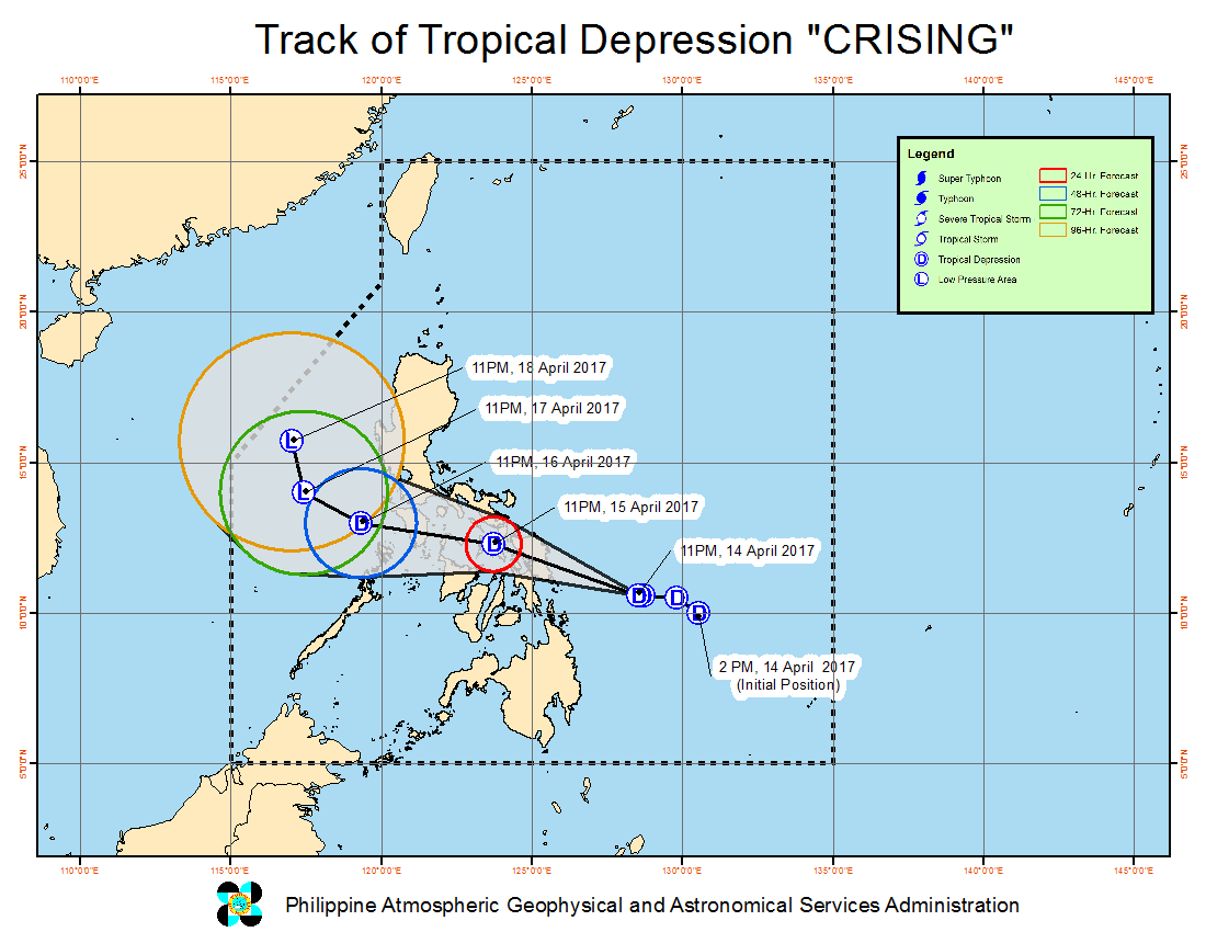 SitRep No. 1 re Preparedness Measures for Tropical Depression ''Crising''