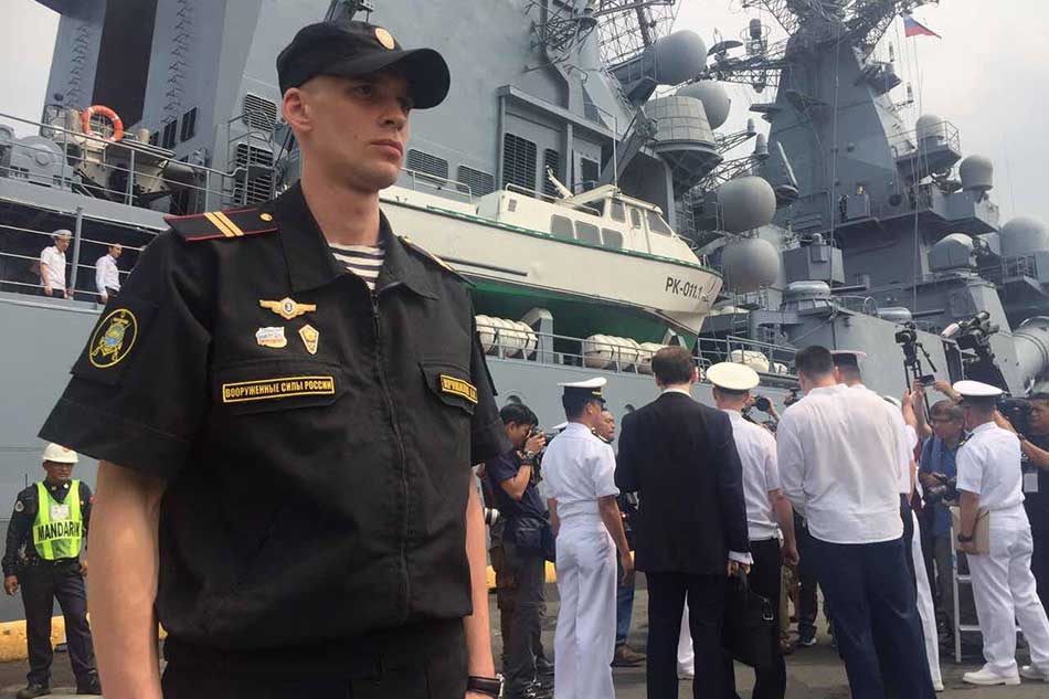 Russian navy visits Philippines as Duterte tightens ties with U.S. foes