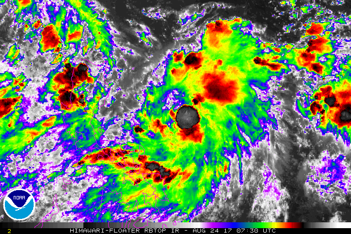 Tropical storm heads towards Central Luzon
