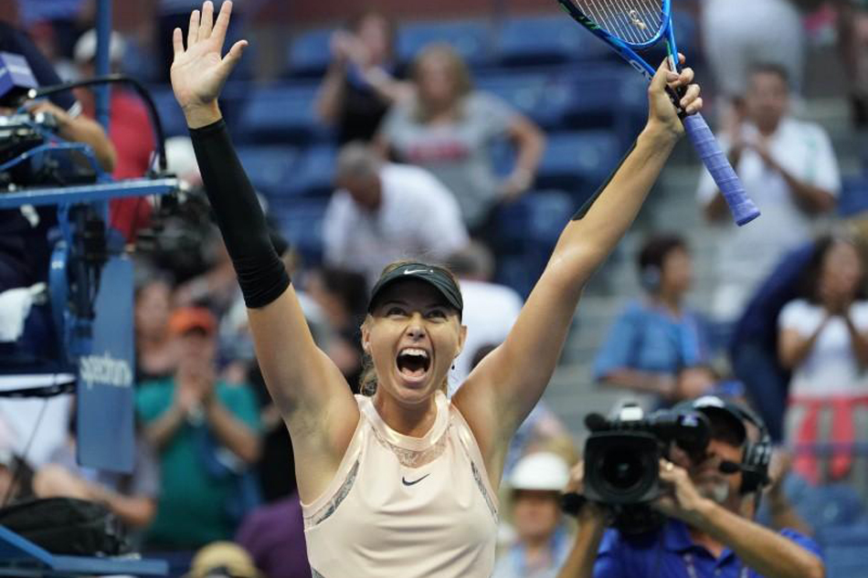 Sharapova wins another 3-setter to reach US Open's 3rd round Sharapova wins another 3-setter to reach US Open's 3rd round
