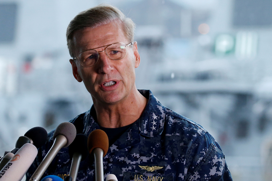 US destroyer collides with oil tanker off Singapore
