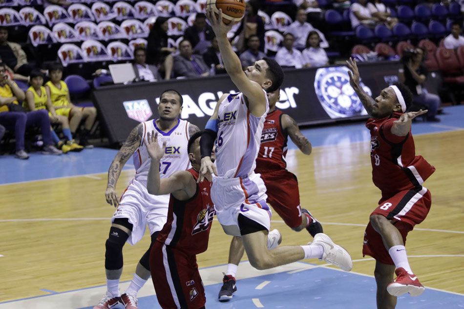 NLEX notches first victory at Alaska's expense, 100-92
