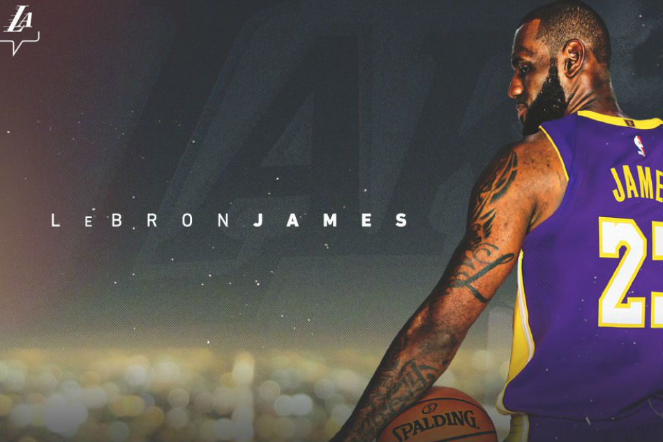 LeBron officially signs contract with Lakers ABS CBN News