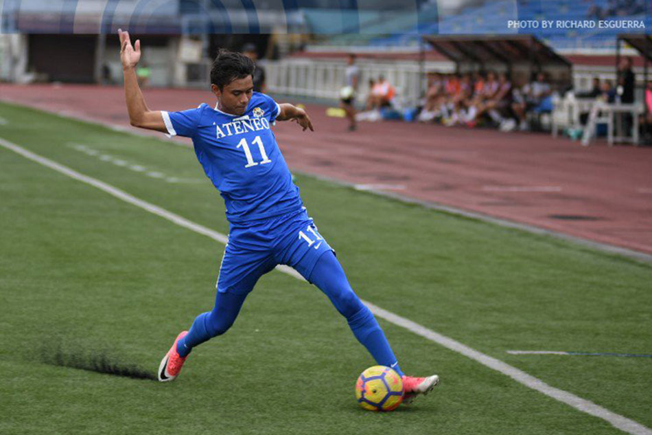 UAAP Gayoso Nets Hat Trick As Ateneo Routs Adamson In Men S Football