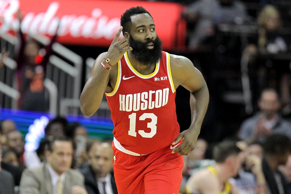 NBA Harden Scores 44 As Rockets Down Pacers ABS CBN News