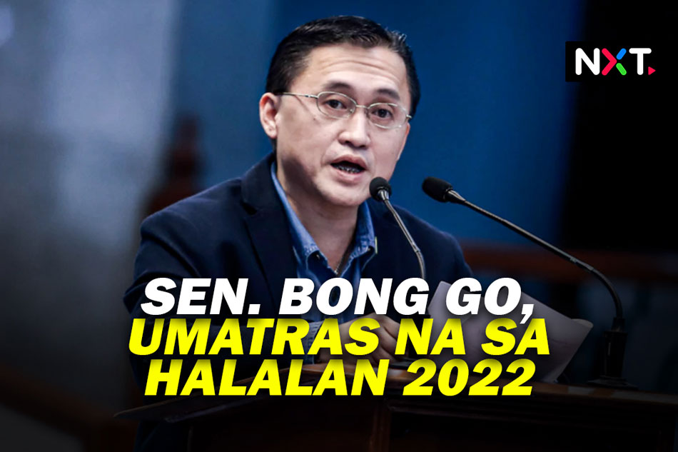 Sen Bong Go Withdrew From Election 2022 Filipino News