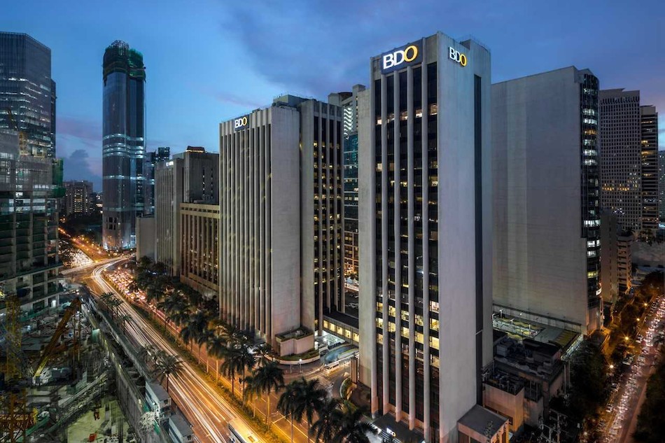 BDO Unibank headquarters in Makati City. Handout
