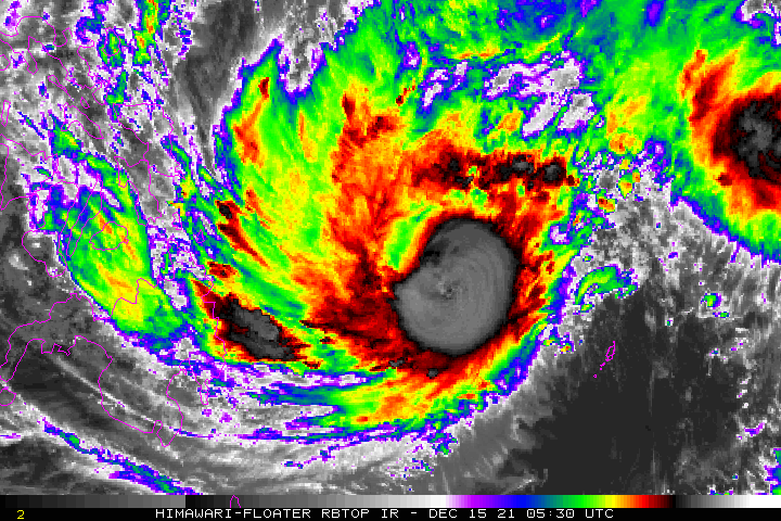 More areas under signal no. 2 as Odette nears landfall