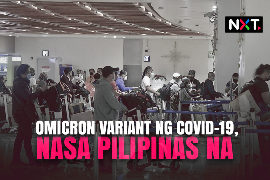 Omicron Variant Ng Covid Nasa Pilipinas Na Abs Cbn News