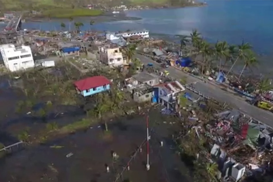 Watch Drone Video Of Odette S Aftermath In Surigao City Abs Cbn News