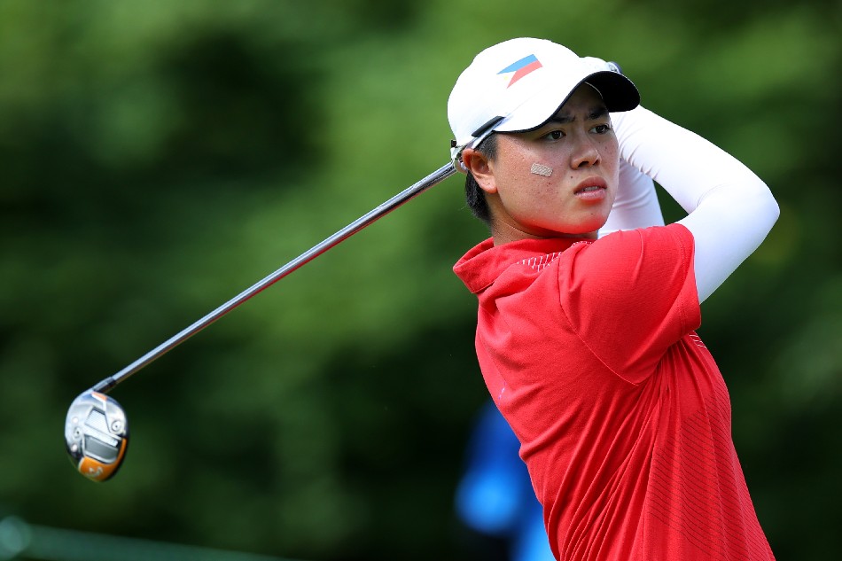 Yuka Saso of the Philippines in action. Murad Sezer, Reuters