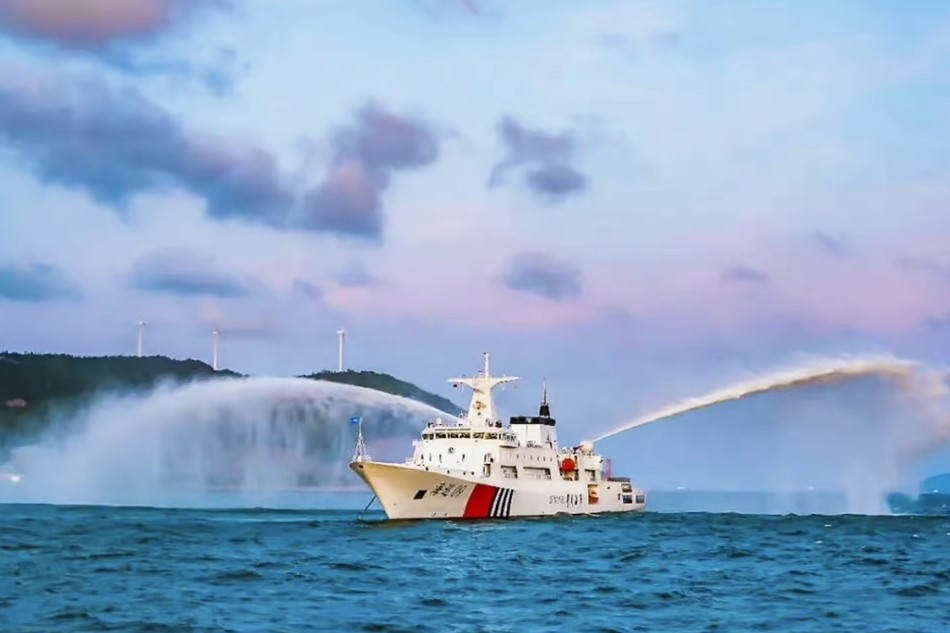 The vessel can be used for search and rescue operations. Photo: Weibo