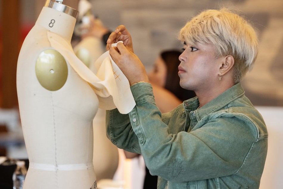 Filipino designer Kenneth Barlis.
