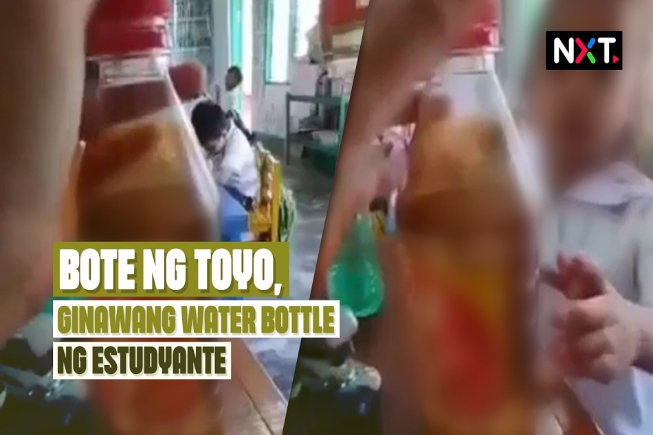 Bote Ng Toyo Ginawang Water Bottle Ng Estudyante ABS CBN News