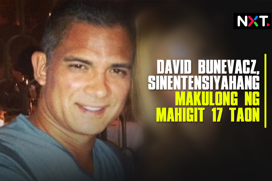 David Bunevacz Makukulong Ng Mahigit 17 Taon ABS CBN News