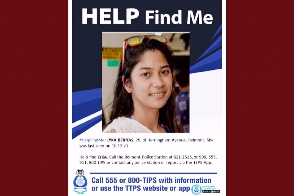 Filipina Nanny In Trinidad And Tobago Missing Abs Cbn News