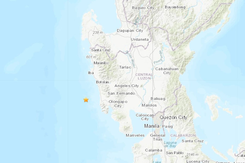 Twin Undersea Quakes Strike Off Zambales Town Abs Cbn News