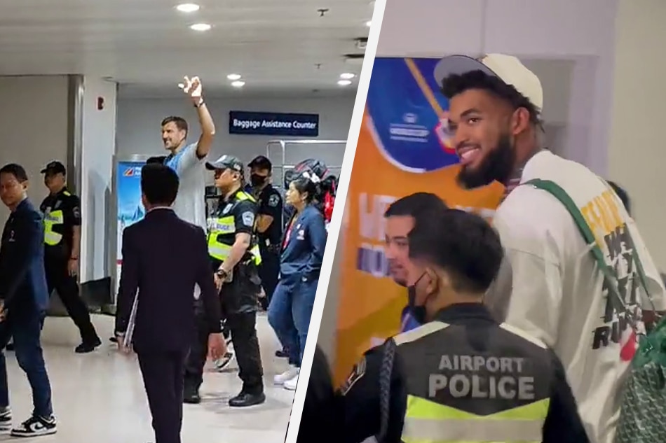 Nba Stars Nowitzki Towns Arrive In Ph For Fiba World Cup British