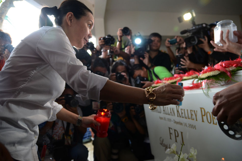 Grace Poe pays tribute to FPJ