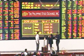 Trading system in the pse