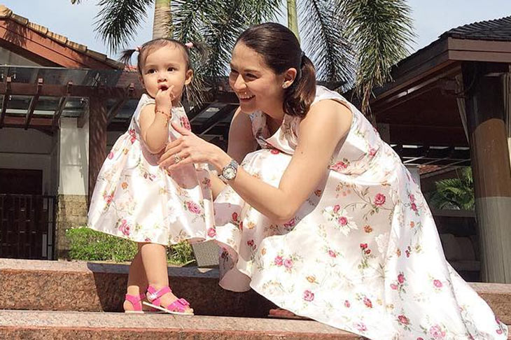 Look Marian Daughter Zia Are Nailing The Twinning Game Abs Cbn News