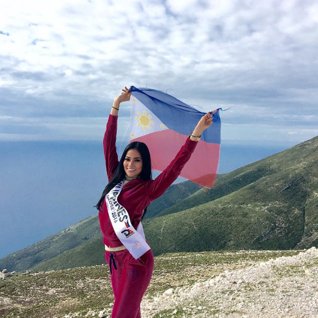 Nichole Manalo, Miss Globe 2016 third runner-up. Image: Instagram.com/nicholemanalo