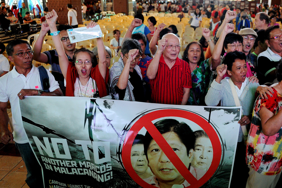 Martial law victims nix Marcos Jr.'s bid