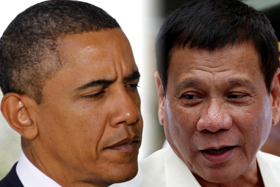Image result for Obama and duterte pic