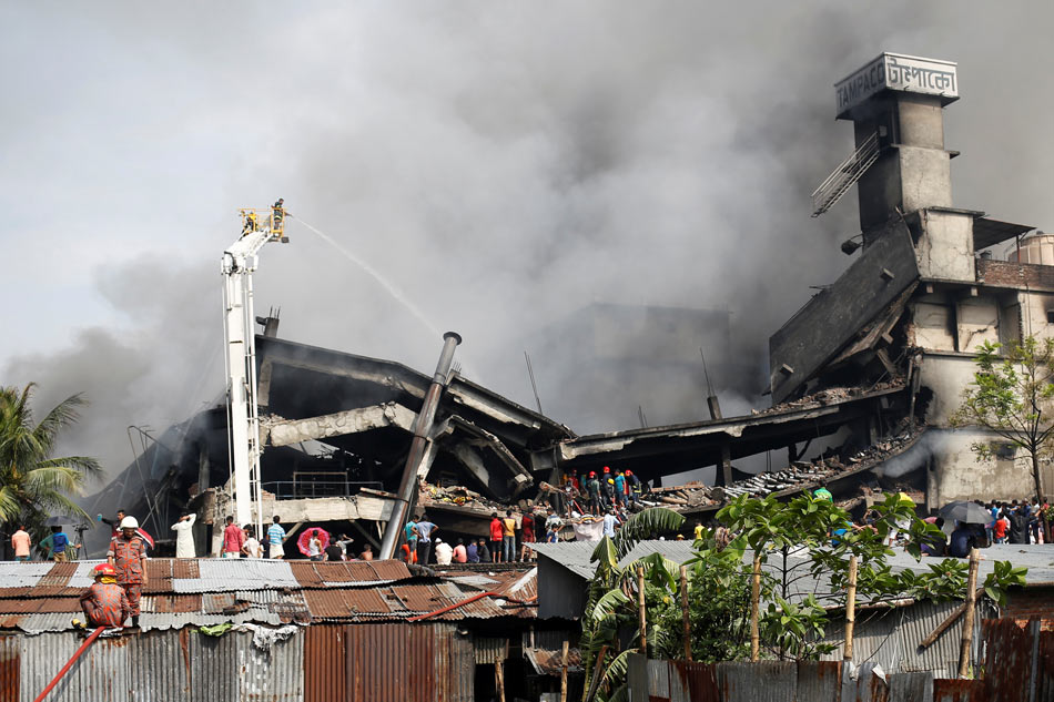 Bangladesh Factory Fire Kills Injures More Than Abs Cbn News