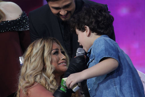 Denise dedicates &#39;Your Face&#39; win to son 2