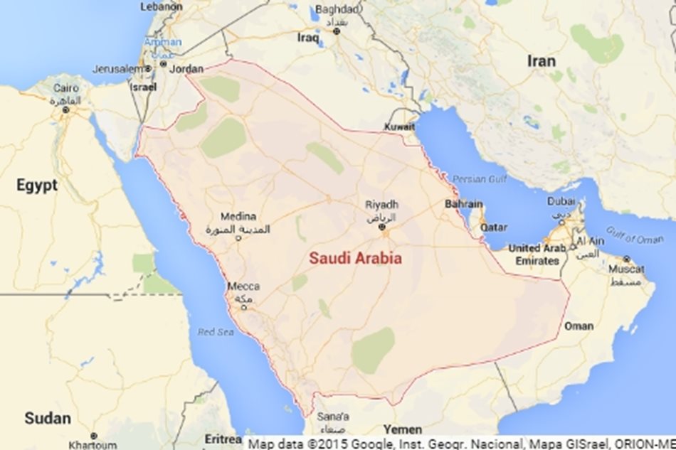 Saudi Arabia Google Map 