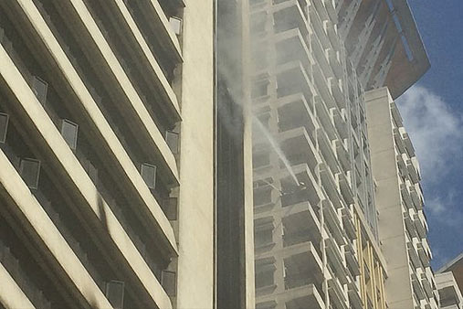 Fire Hits Araneta Tower In QC | ABS-CBN News