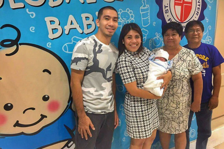 Finals MVP Tenorio welcomes 3rd baby boy 1