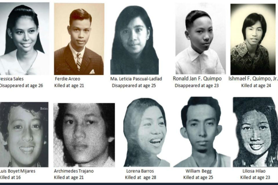 Kin of Martial Law victims to SC: May the dead haunt you 1