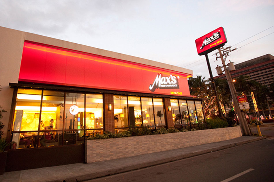 A Max's Restaurant in the Philippines. Photo from Max's Restaurant website