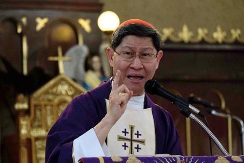 'What has happened to humanity?' says Tagle on Jolo church blasts