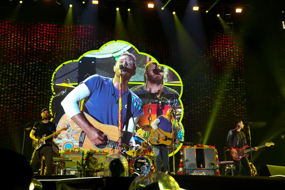 IN PHOTOS Coldplay rocks Manila ABSCBN News