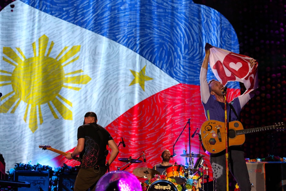 Coldplay in Manila ABSCBN News