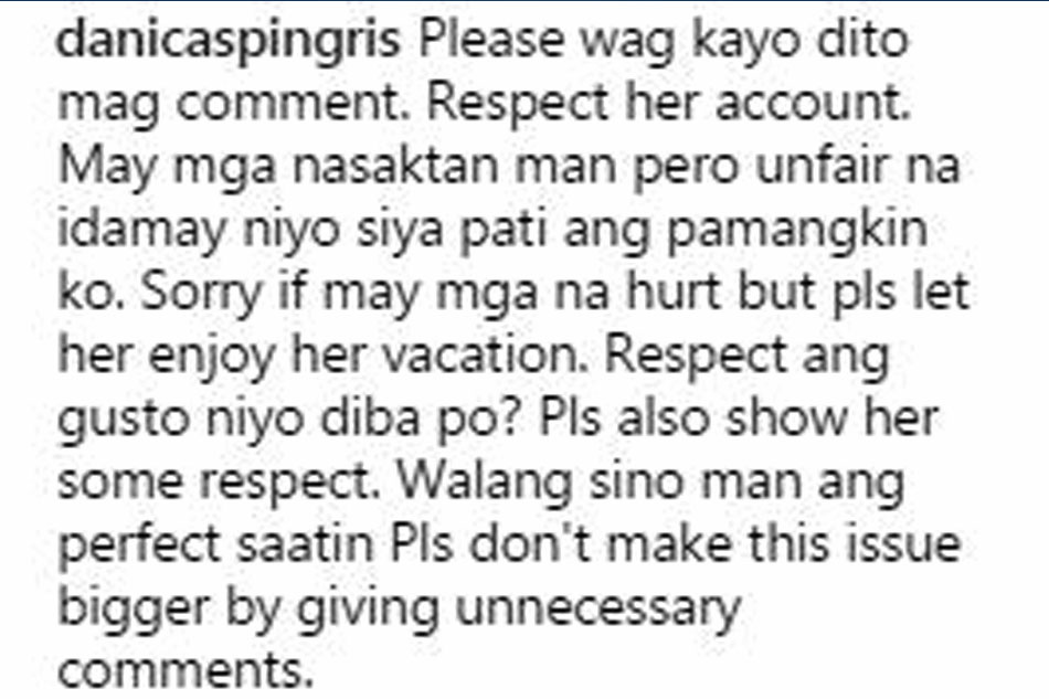 Danica Sotto: Don&#39;t drag my cousin Ciara into Tito Sotto mess 1