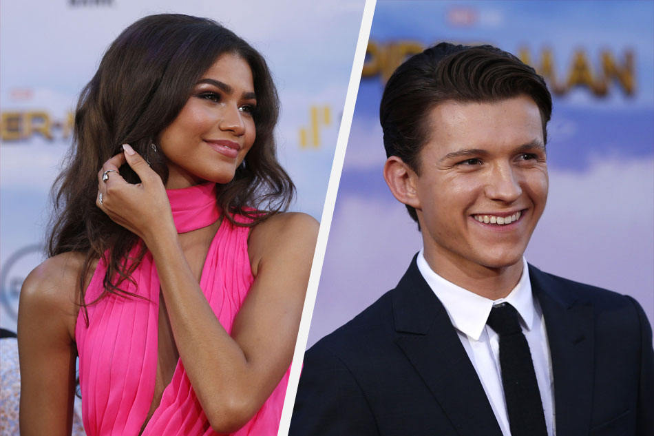 Spider Man Costars Tom Holland Zendaya Spotted Kissing After Years Of