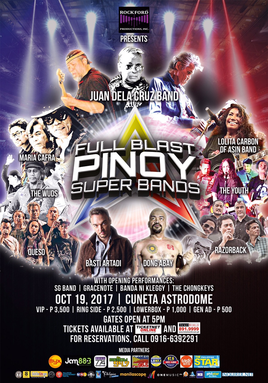 OPM rock icons come together for super concert ABSCBN News