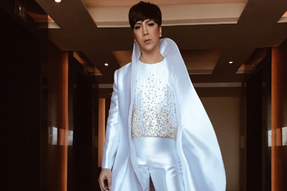 LOOK Vice Ganda stands out at wedding with quirky outfit