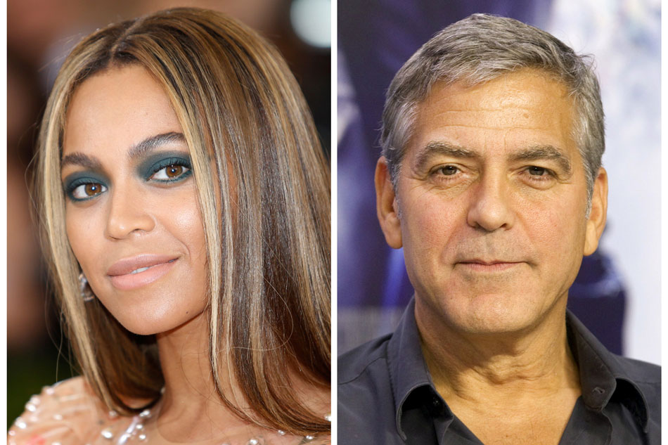 Celebrities drum up hurricane relief - and warn on climate