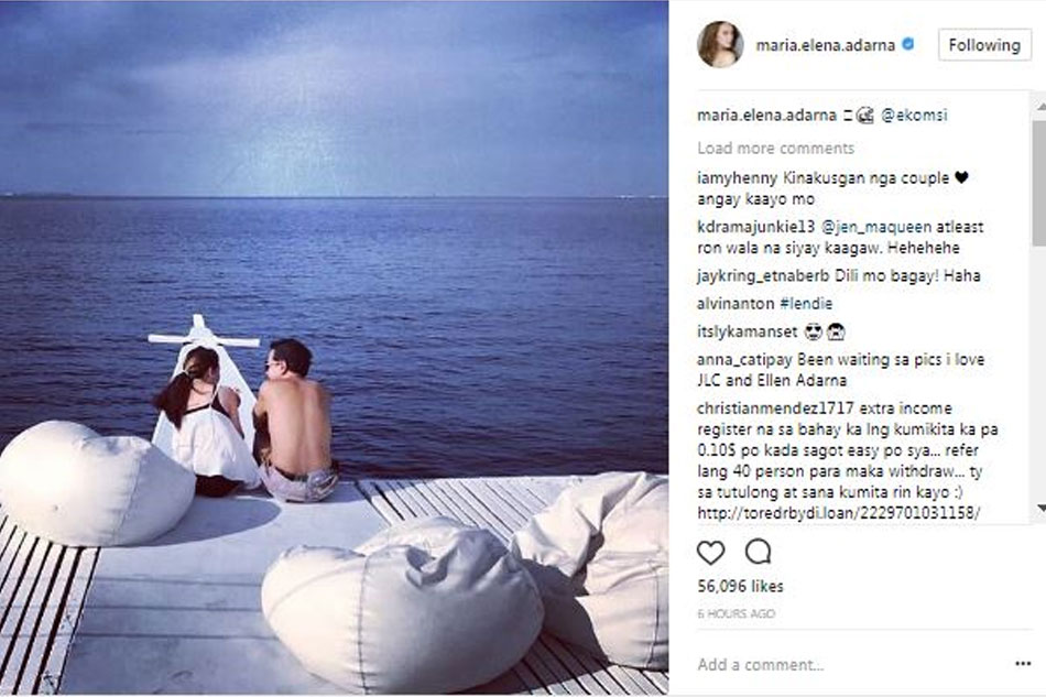 Ellen Adarna John Lloyd Delete Sweet Photos Together Abs Cbn News