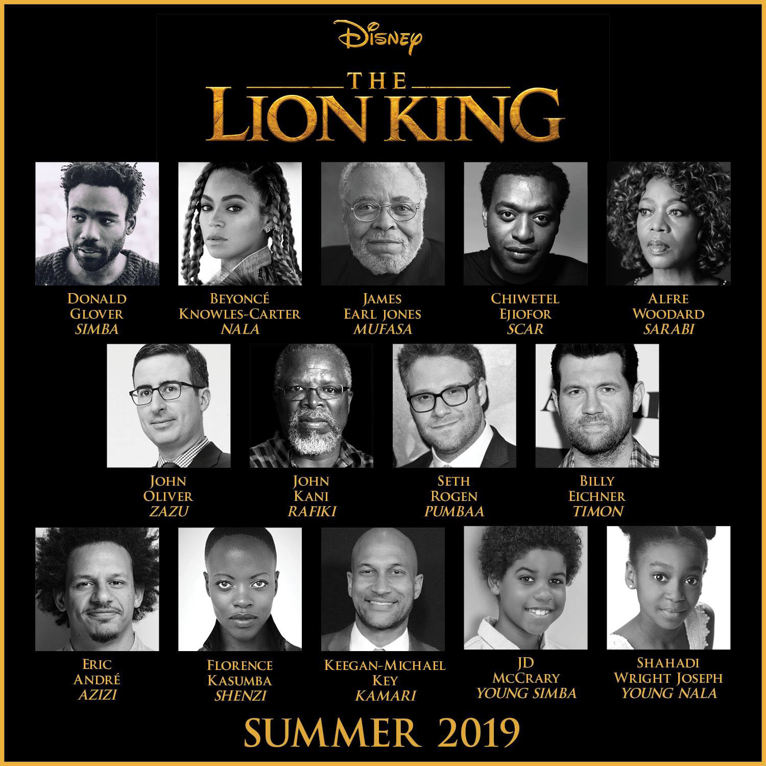 Beyonce Joins Disneys Live Action The Lion King Abs Cbn News 